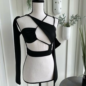 Unique wrap top Coachella